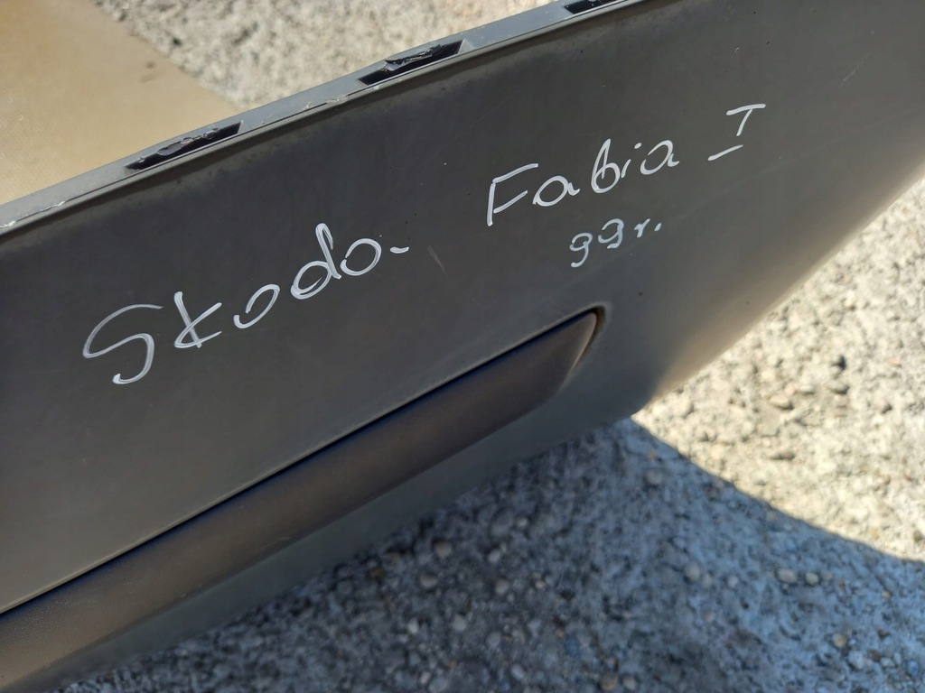 фото №10, Бампер задня skoda fabia i 05r