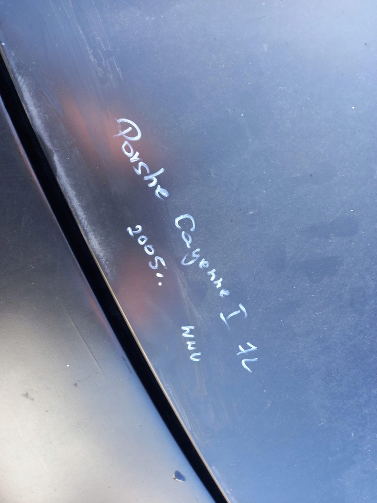 фото №4, Капот porsche cayenne i 2005r.