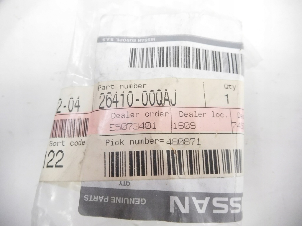 фото №7, Лампа номерного знака rej nissan primastar 01- 26410-00qaj