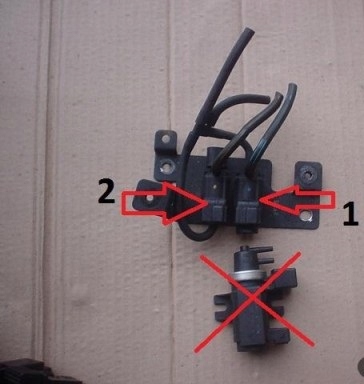 фото №1, Hyundai terracan 2.9 клапан вакуумa турбины