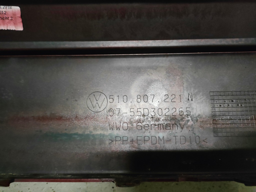 фото №14, Vw sportsvan lift 17r-- бампер передний перед