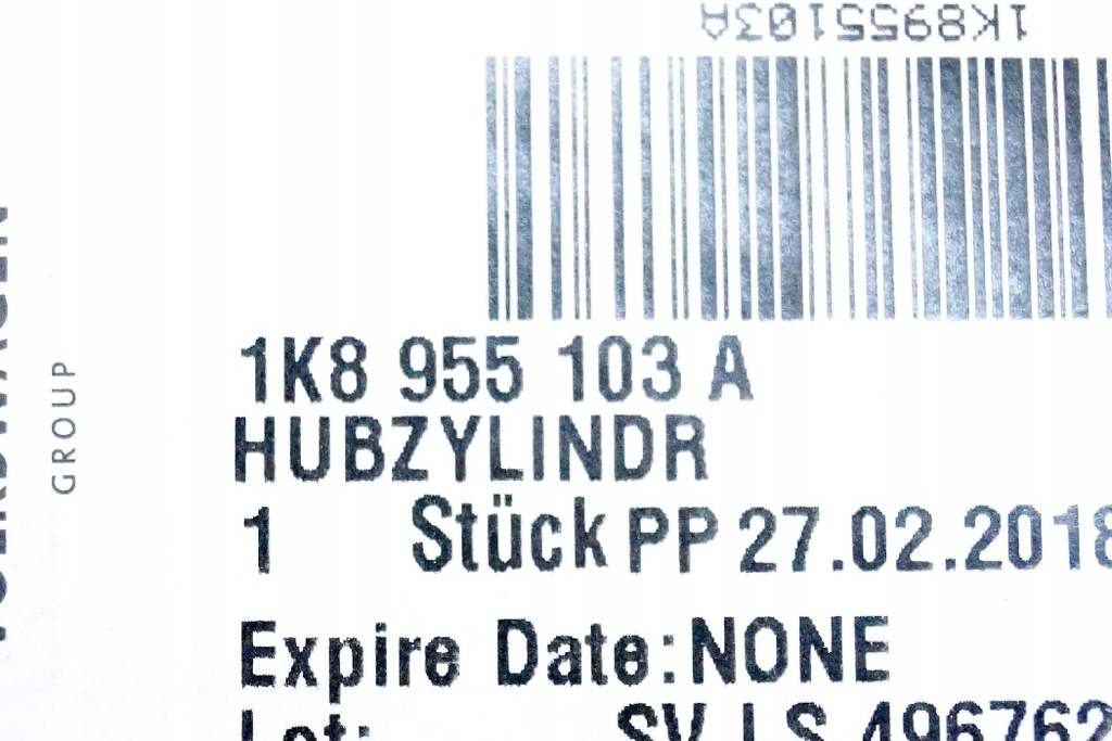 фото №8, Омивач фара lewego vw scirocco 1k8955103a новий оригінальний