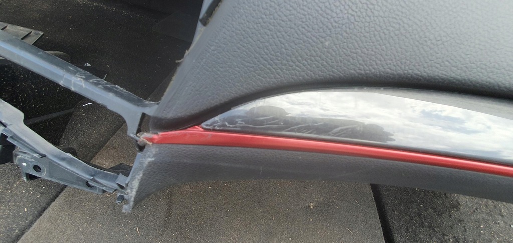 фото №8, Приборная панель приборная консоль приборная панель type-r honda civic ix