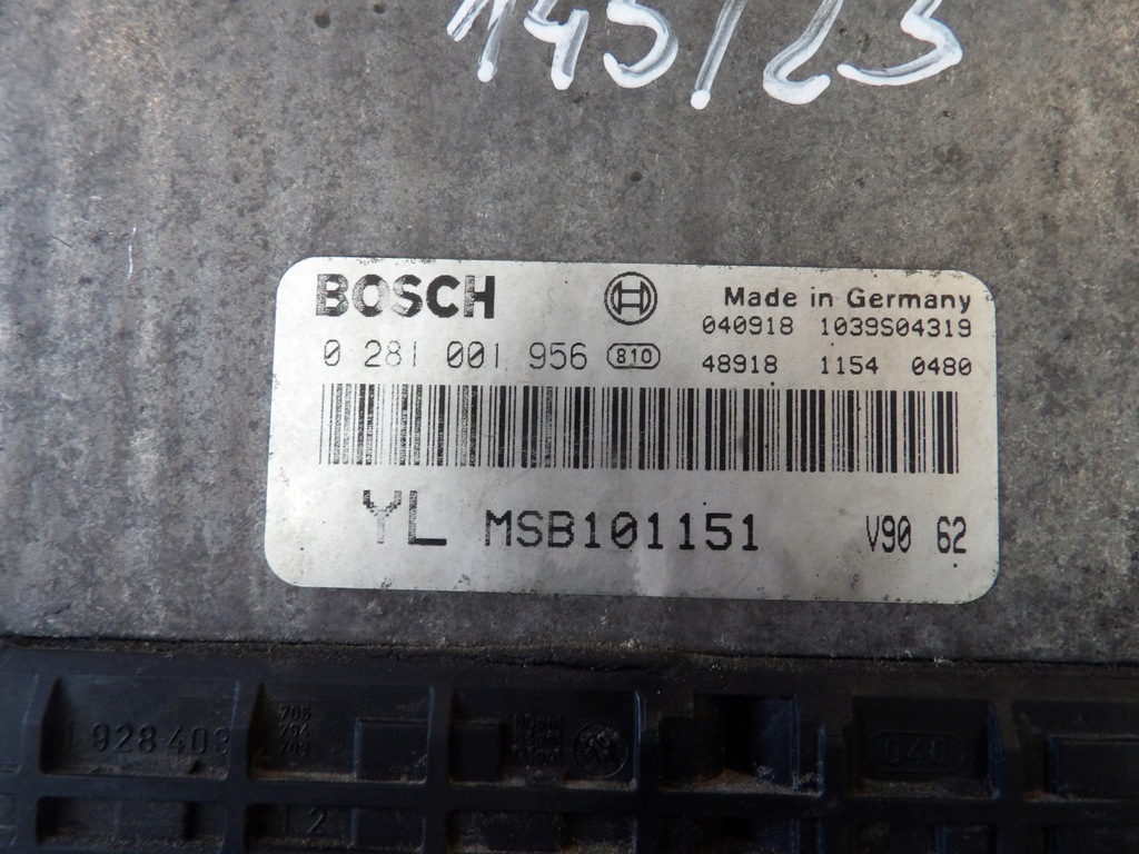 фото №3, Бортовий комп'ютер rover 45 lift 2,0itd 0281001956