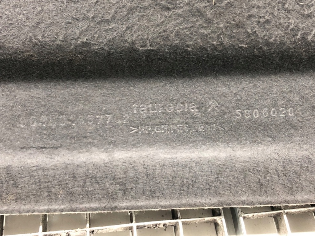 фото №4, Полка задняя citroen c3 i хэтчбек