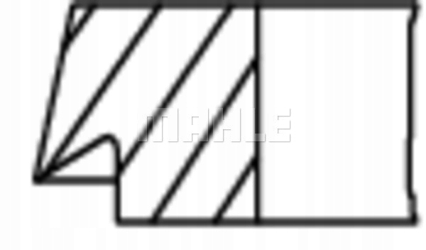 Кольца /79.50/ megane 1 1.6 00-02 mahle 022 02 n0 набор колец Киев