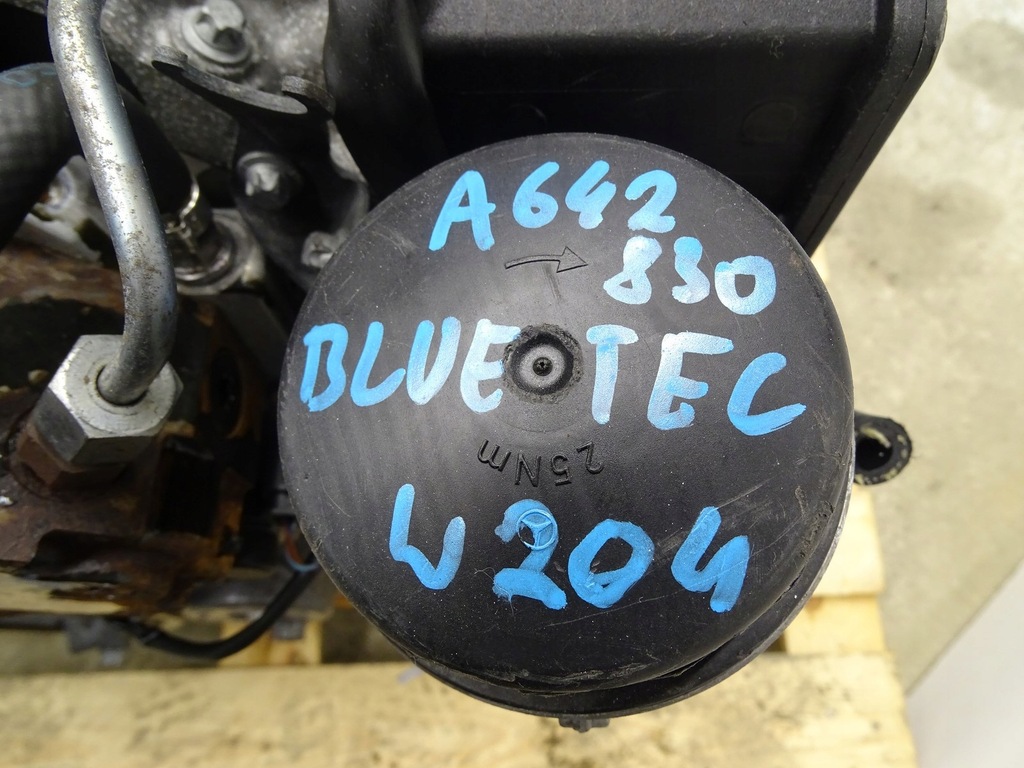 фото №12, Двигатель mercedes w212 w204 3.0 blue 642830 642.830 11- монтаж замена