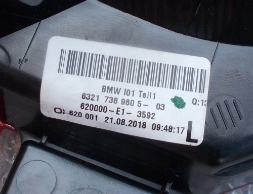 фото №5, Bmw i3 ліва i права led оригінал