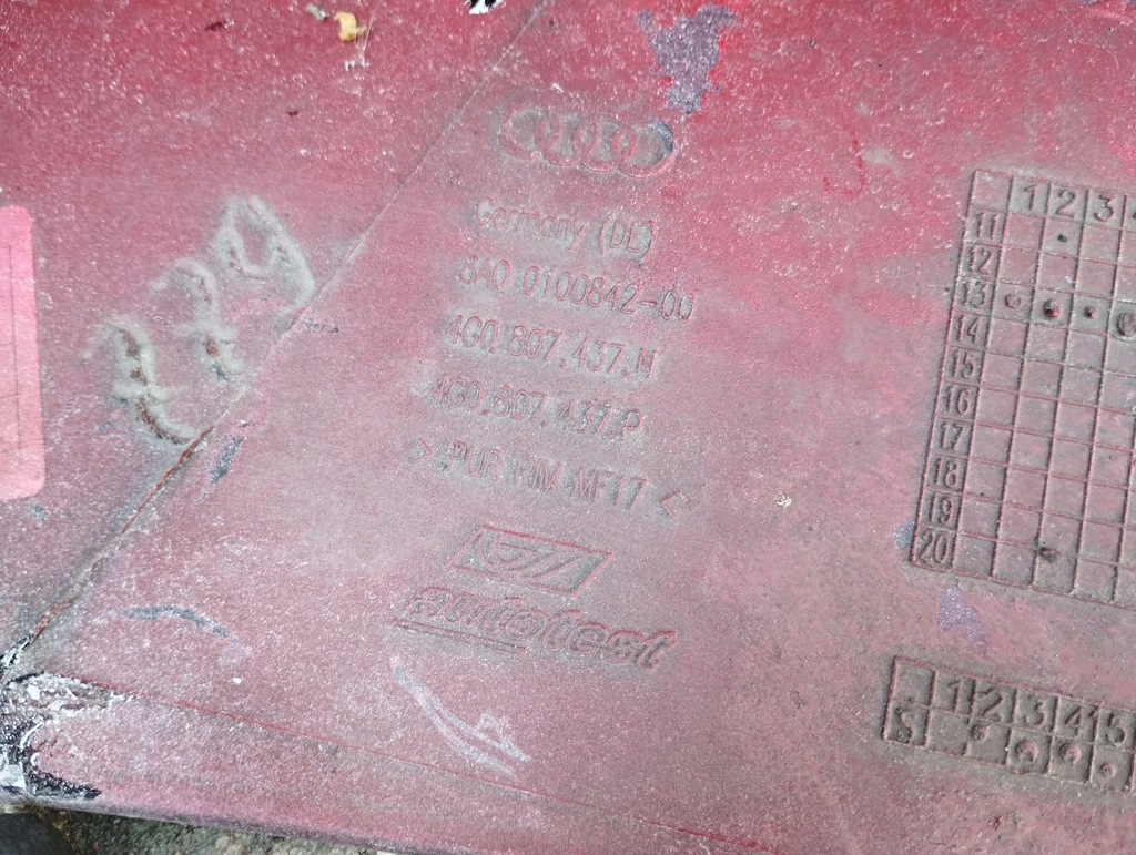 фото №9, Бампер перед audi rs6 c7 4g 4g0 przed liftem 2013-2015 4g0807437