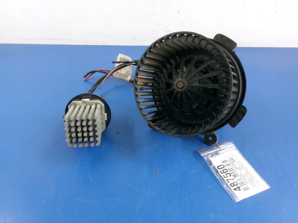 фото №1, Citroen c4 i повітродувка повітря обдув резистор вентилятор behr jeż