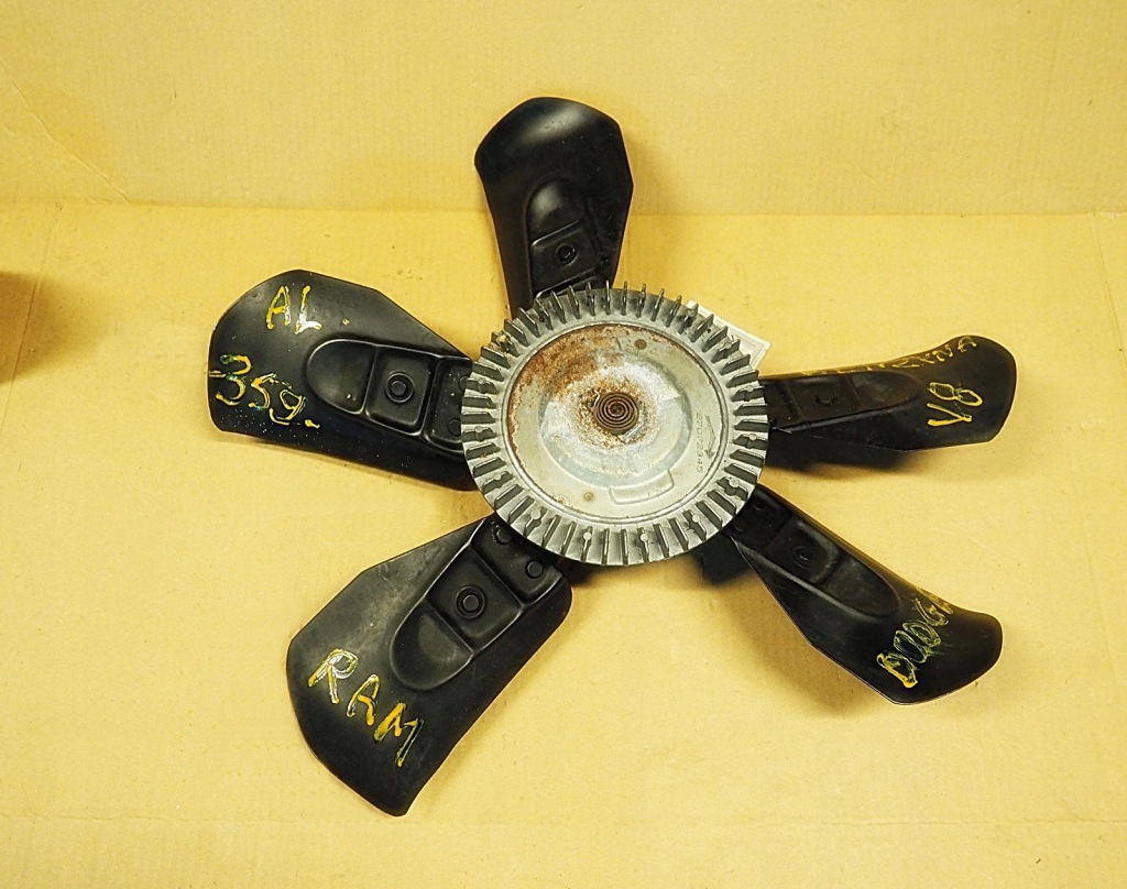 фото №1, Dodge ram v8 jeep chevrolet gmc chrysler стальной вентилятор + visco вискомуфта