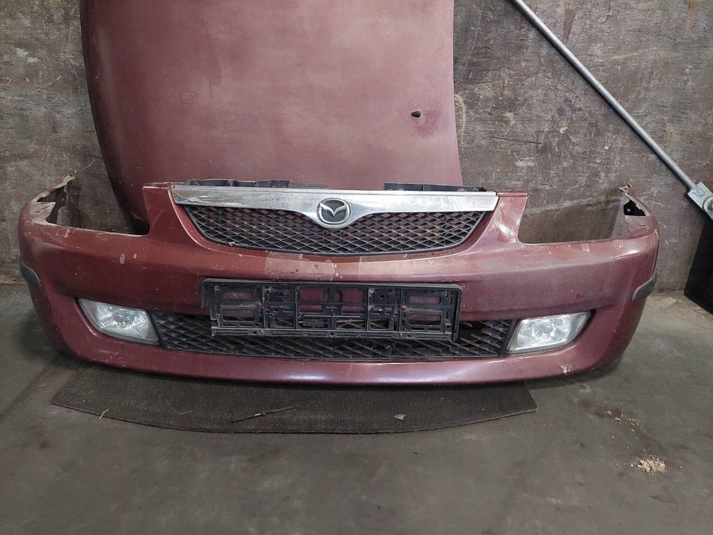 фото №9, Kompletny перед капот бампер крила лампи mazda 323f bj 16w