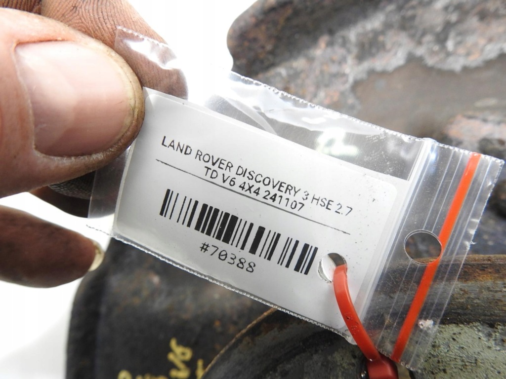 фото №4, Ступица поворотный кулак левый перед land rover discovery iii 2.7 v6 rub000231