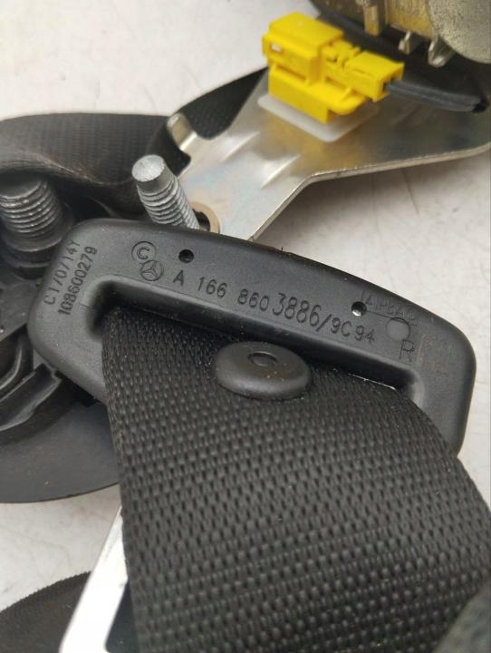 фото №9, Pas безопасности mercedes-benz klasa m 2015 с передний po правой a166860388