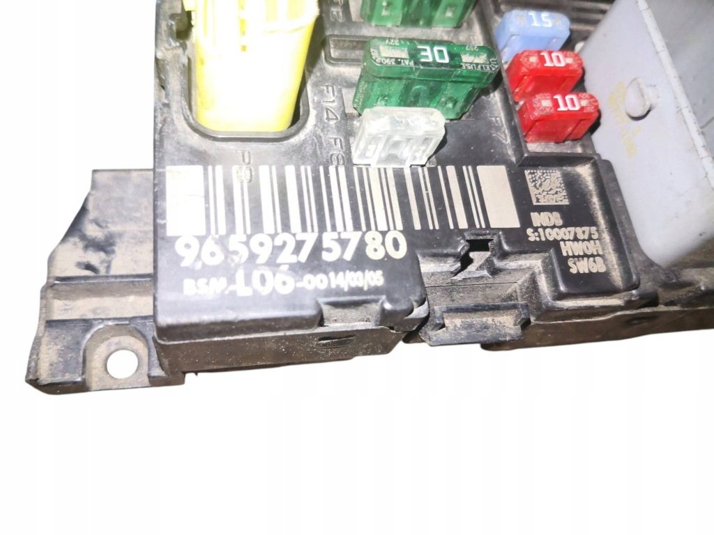 фото №10, Модуль коробка bsm-l06-00 peugeot 307 407 9659275780