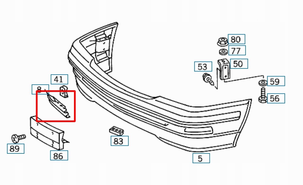 Заглушка фаркоп буксировочный mercedes sl class r129 Оригинал