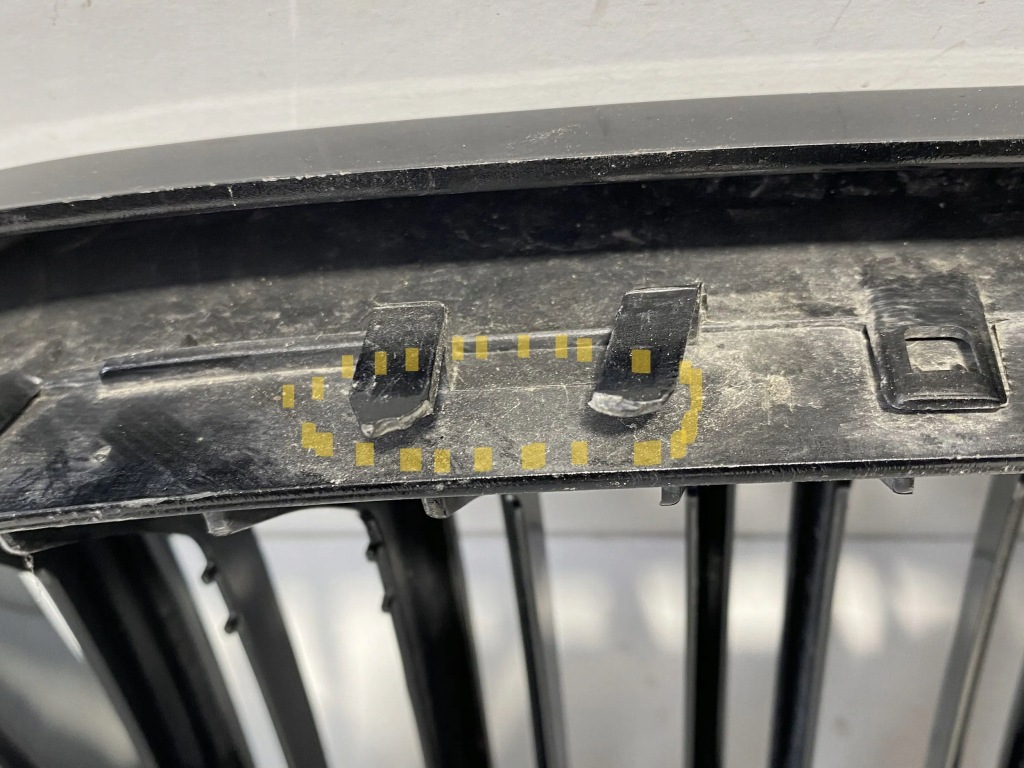 Решётка радиатора решётка радиатора бампера bmw x5 f15 7316076 правая Доставка