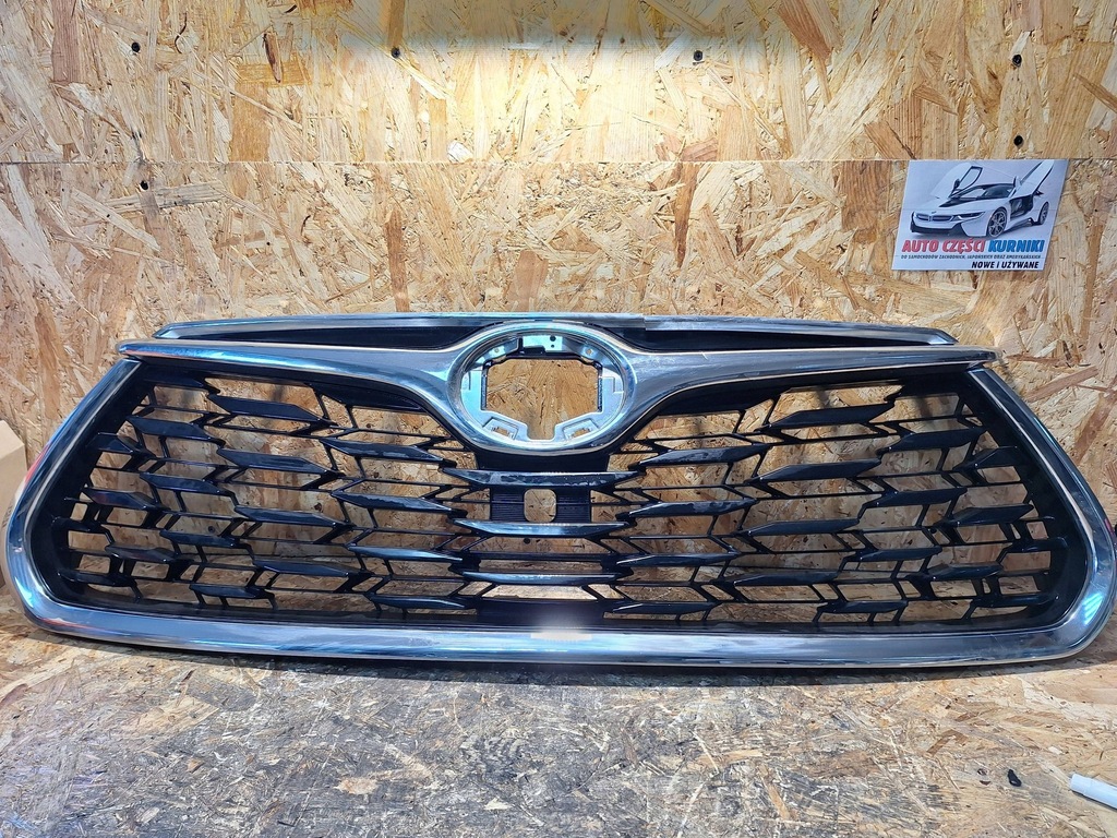 фото №1, Решётка радиатора решётка радиатора toyota highlander 19-23