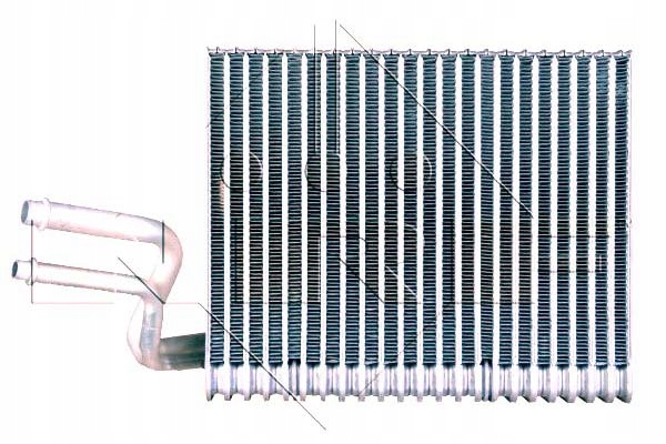 фото №2, Nrf 36098 випарник, електропроводка кондиціонера