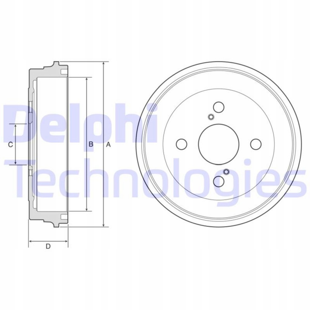фото №7, Delphi bf605 барабан тормозной