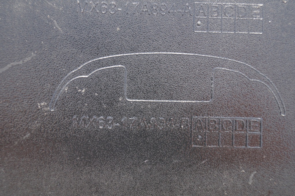 Накладка диффузор бампера задняя задняя jaguar xf ii 2 lift kombi mx63-17a894-a Доставка