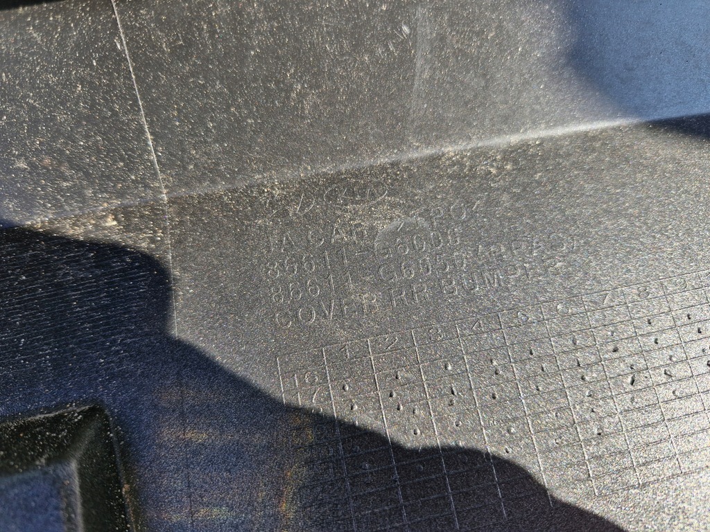 фото №7, Kia picanto iii 3 17- бампер задний 86611-g6000