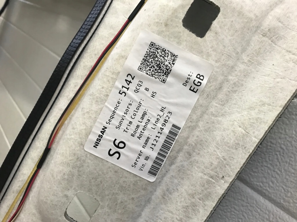 фото №9, Nissan qashqai iii 3 j12 2022 потолок потолок панорама люк czarna