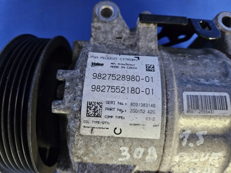 Компресор кондиціонера peugeot 308 t9 1.5 bluehdi Київ