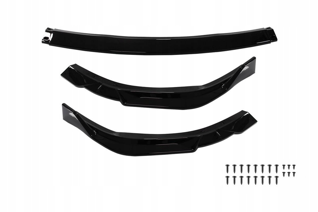 фото №3, Спліттер передній lexus es 13-14 gloss black