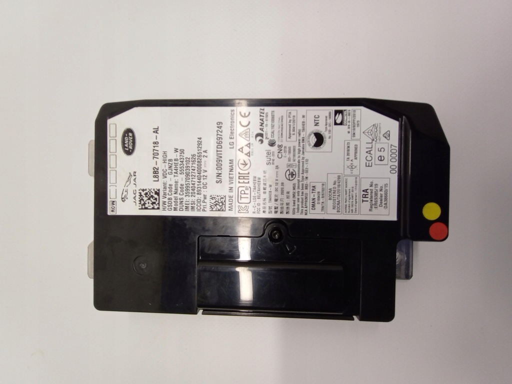 фото №1, Модуль telematyczny telematic jaguar i-pace x590