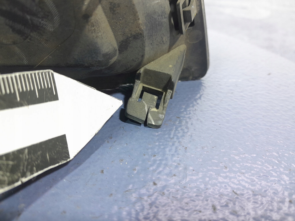 фото №7, Isuzu d-max ii 2 lift 17- решітка бампер перед ліва захист протитуманної фари