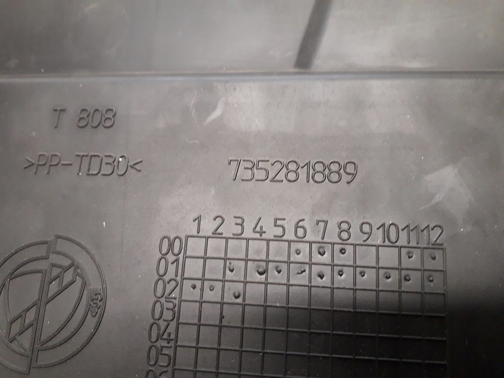 фото №7, Fiat doblo 1 i 00- захист кронштейн лампи лівий задня 735281889