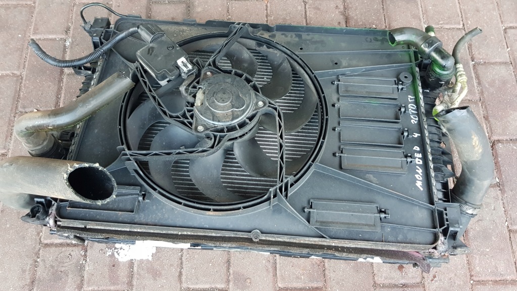 фото №1, Радиатор вентилятор ford mondeo mk4 2.0 tdci