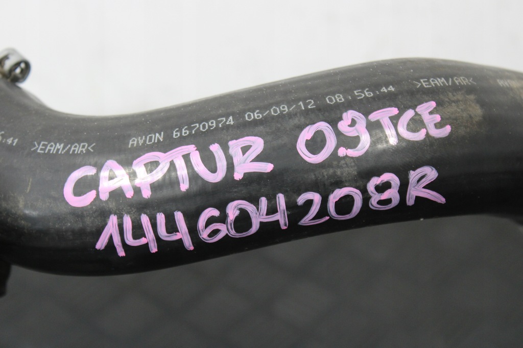 фото №2, Труба шланг интеркулер renault captur 144604208r