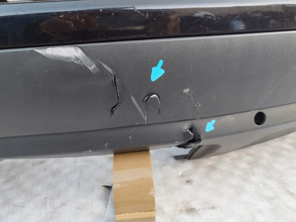 фото №7, Vw touareg 7l бампер задняя задний 7l6807421