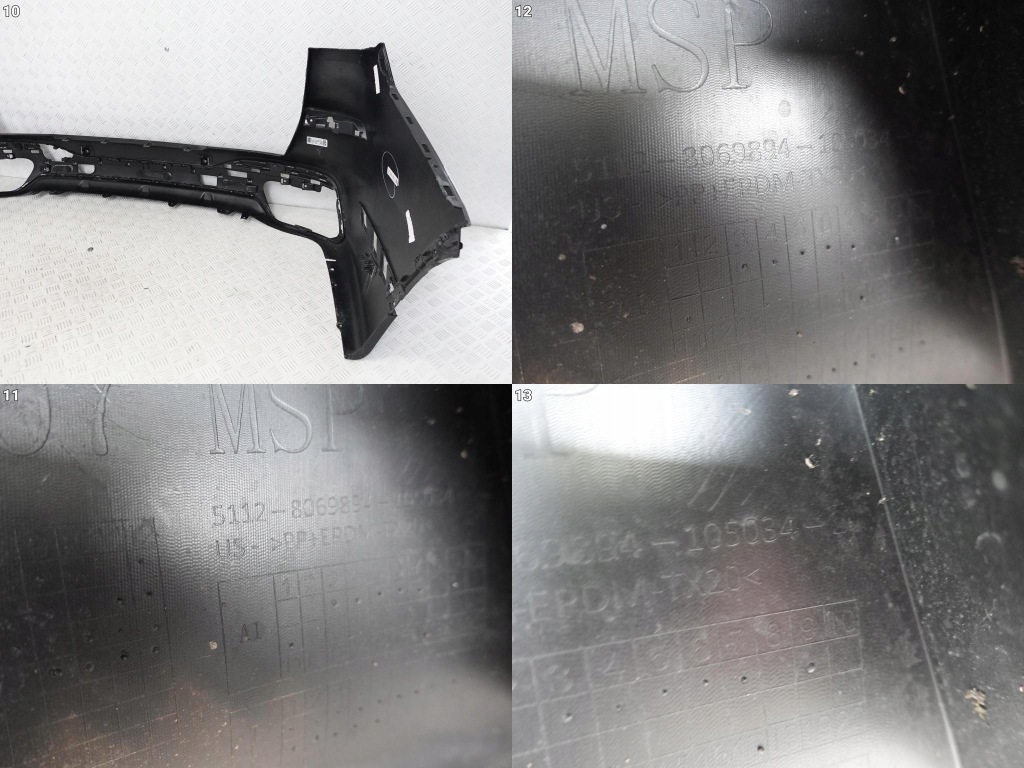 фото №11, Bmw x7 g07 m-pakiet бампер задняя pdc