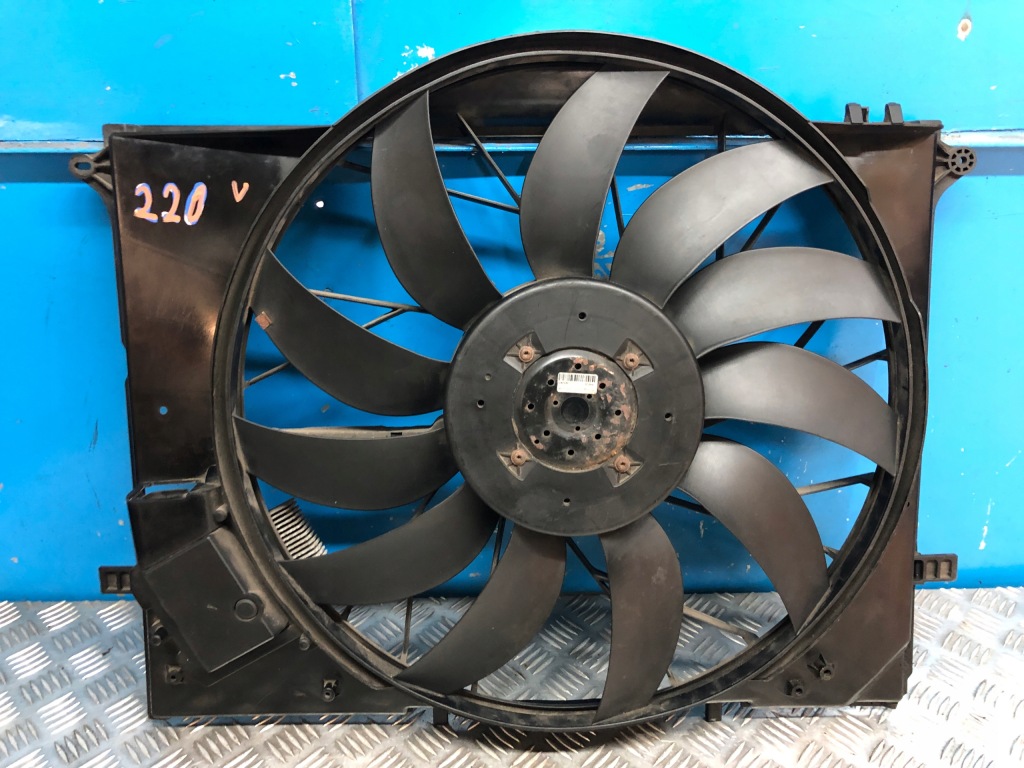 фото №1, Mercedes w220 вентилятор радиатора 850w