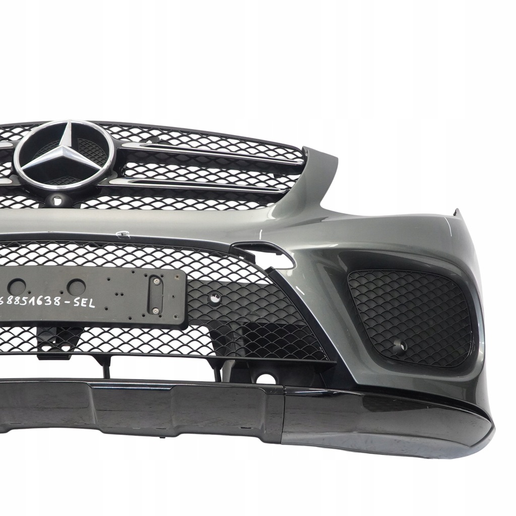 фото №15, Mercedes w166 бампер передний amg selenite grey szary металлик - 992