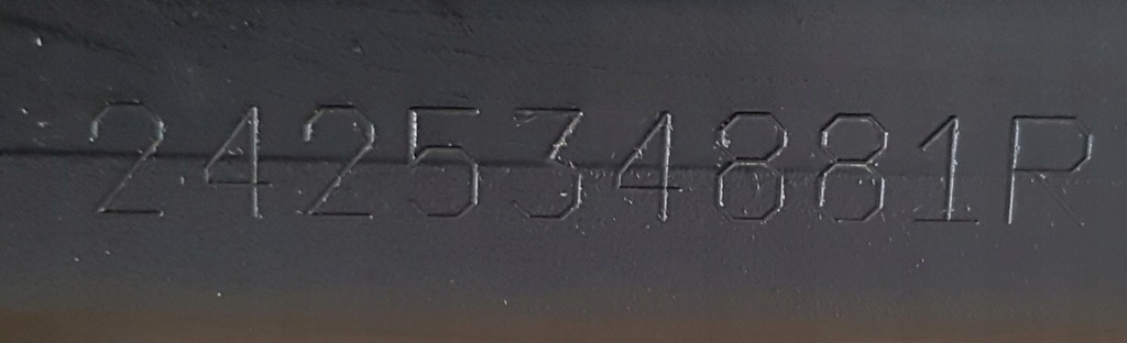 фото №3, Решётка средняя бампера перед renault megane iv