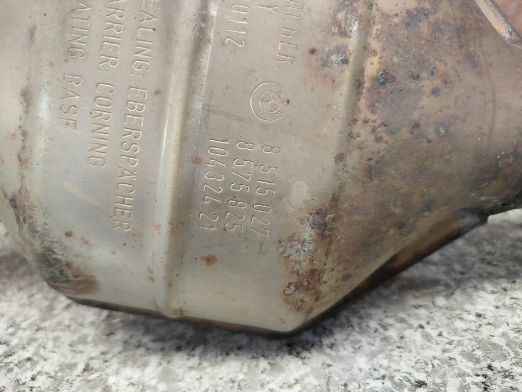 фото №9, Выхлоп гаситель kompletny bmw x3 f25 lci x4 f26 2.0d b47 8578304 8515027