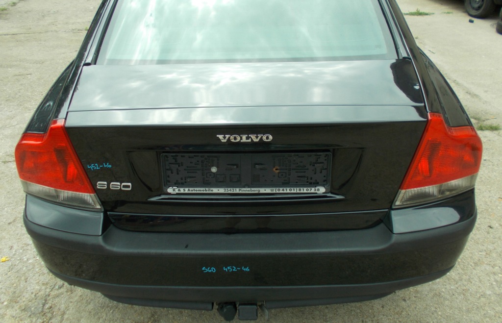 фото №1, Volvo s60 04r крышка багажника багажника комплектная 452-46 bdb