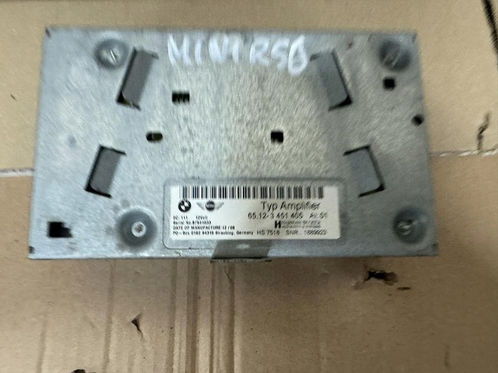 фото №1, Усилитель harman becker mini r55 r56 r57 3451405