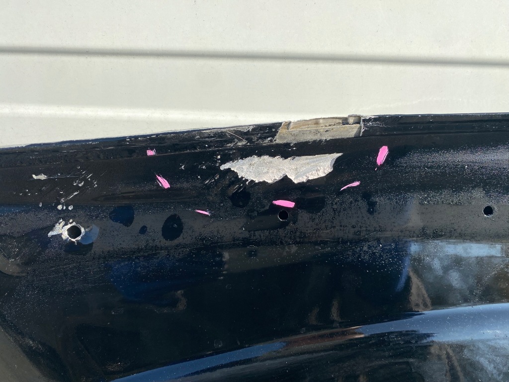 Капот крышка двигателя tesla model x eu с Разборки