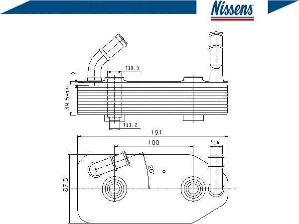фото №16, Радіатор оливи audi a3 seat ibiza ii leon toledo