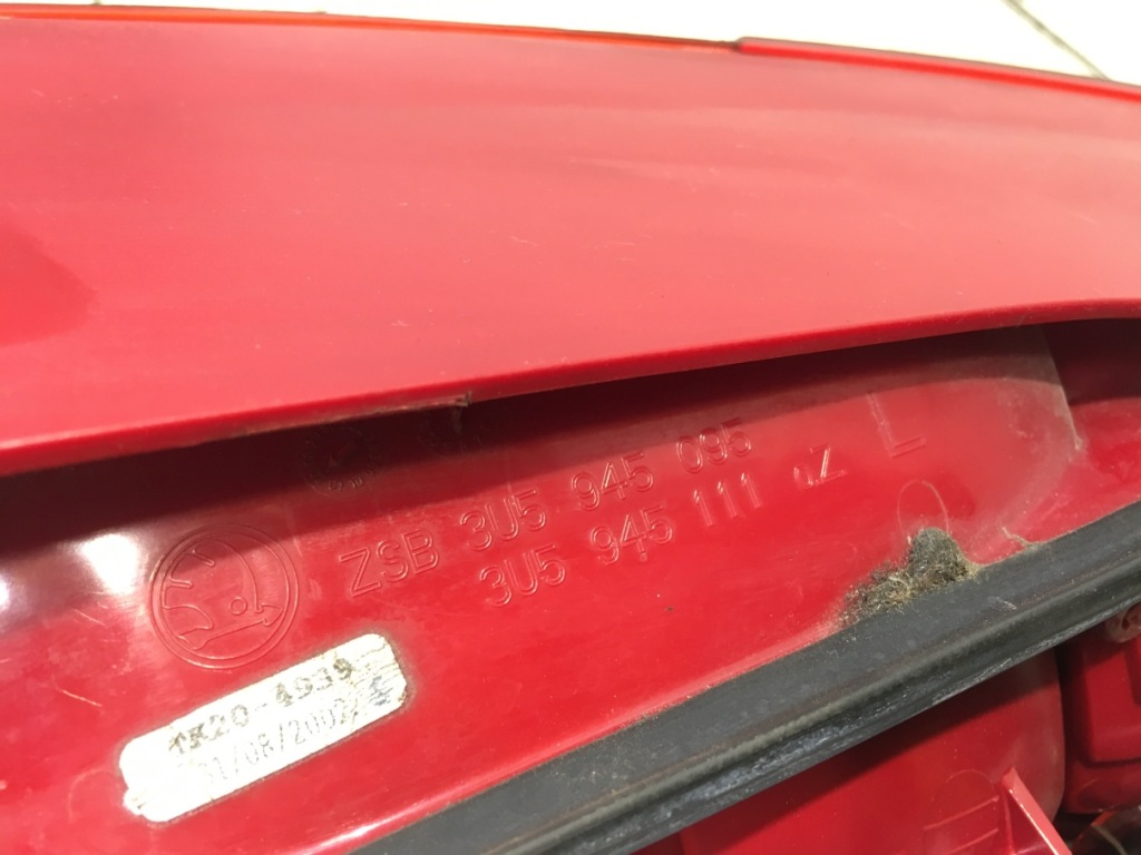 фото №8, Лампа левый задняя superb i 1.9 tdi 3u5945095