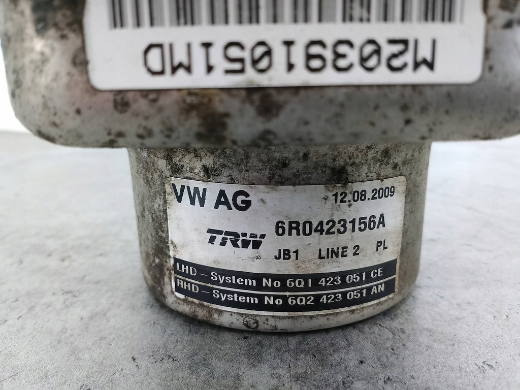 фото №6, Насос усилителя электрическая skoda roomster 6r0423156a 6q1423051ce 1.4