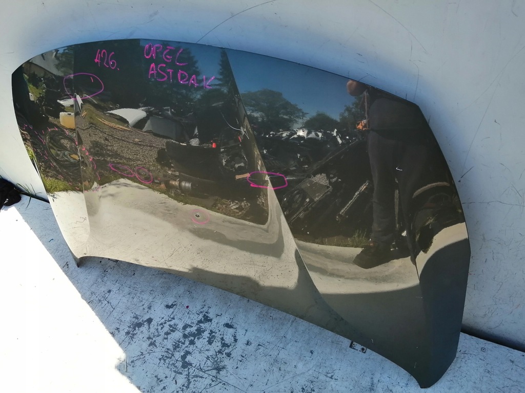 фото №5, Opel astra k v 5 капот крышка двигателя