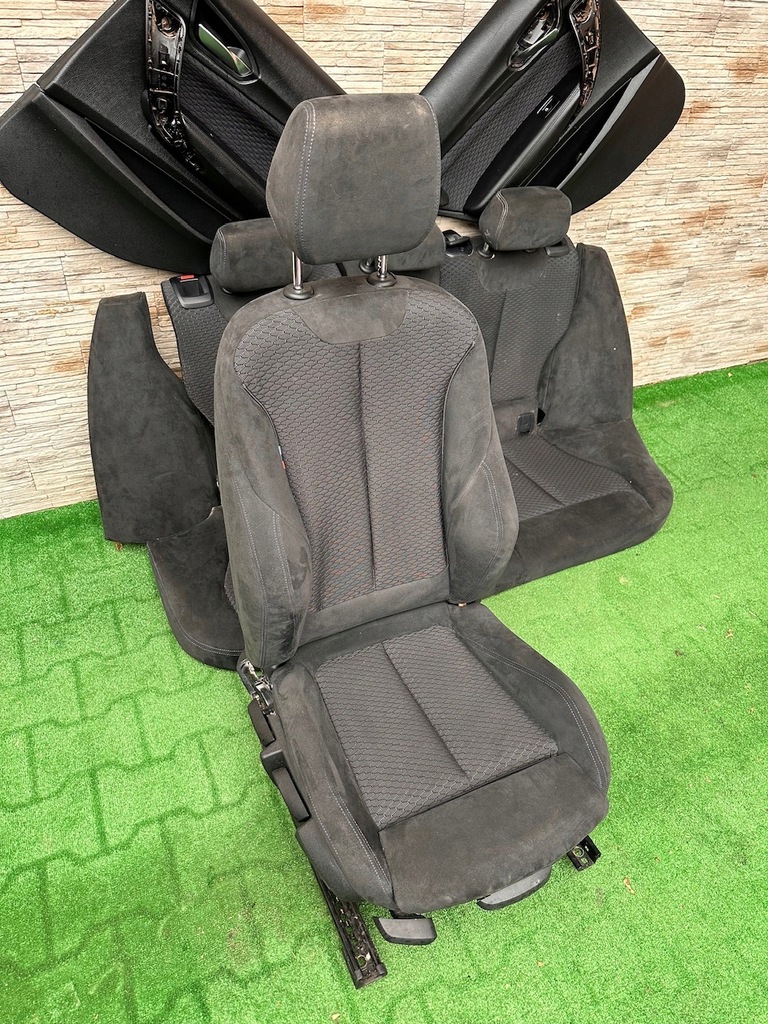 фото №5, Сидіння заднє сидіння оббивка bmw 1 f20 алькантара