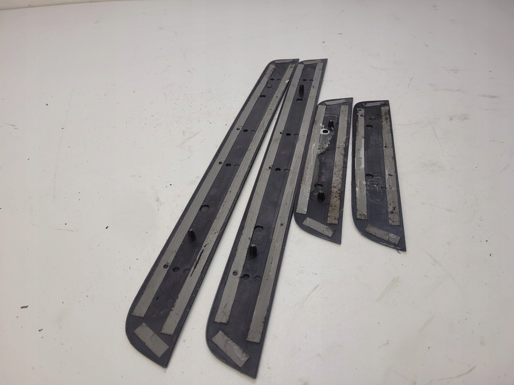 фото №6, Молдинг накладки порогові s-line audi a4 b8 оригінал комплект