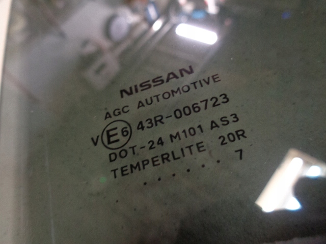 фото №7, Скло правий задня nissan pulsar 2017r. as3 43r-006723